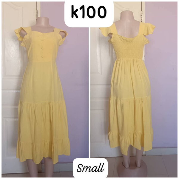 Robe jaune