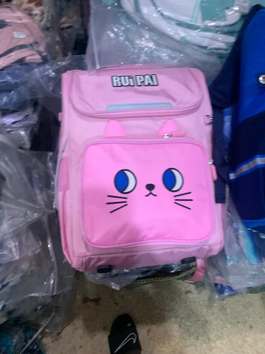 Sac à dos enfant Rose Chat