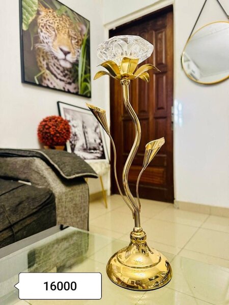 Lampe décorative en laiton