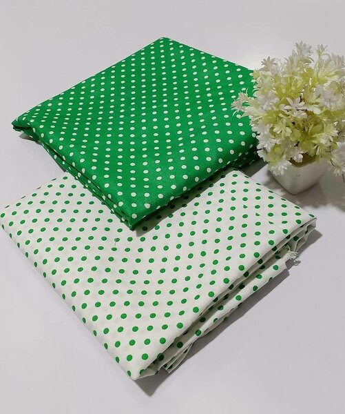 2 PC women's Unstitched Arabic Printed Suit