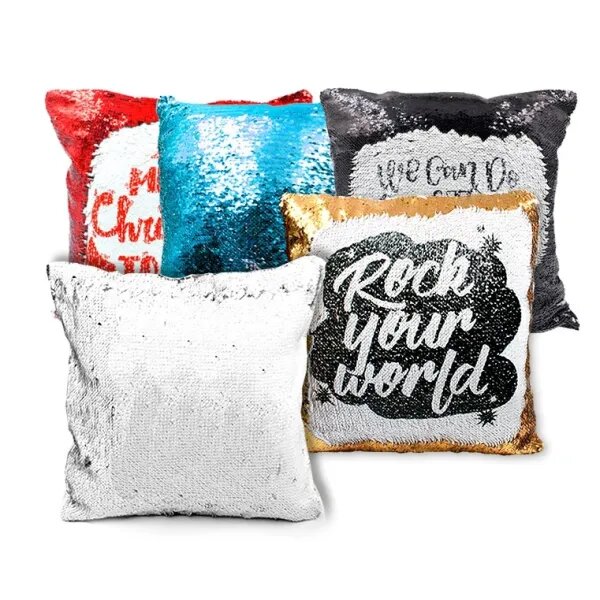 Housses de Coussin à Paillettes