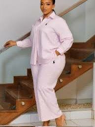 Pyjama rose doux confort