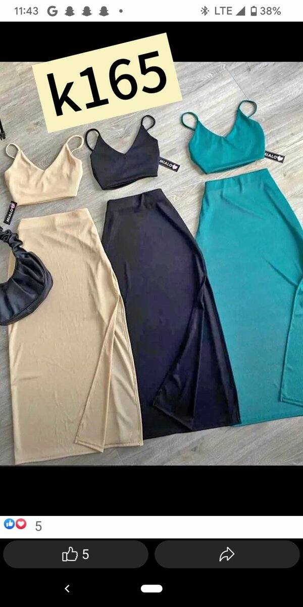 Dresse two pieces suits