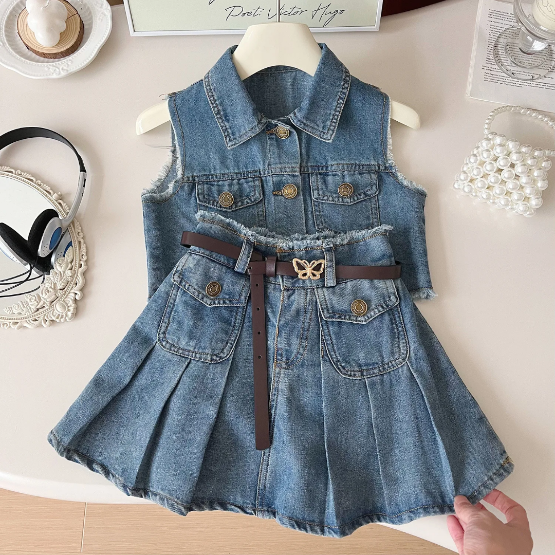 Robe en jean pour filles