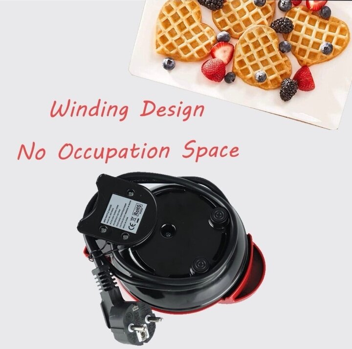 Gaufrier Cœur Compact