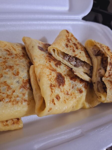 Crêpes salées gourmandes