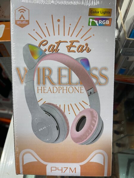 Cat Ear RGB Wireless Headphones