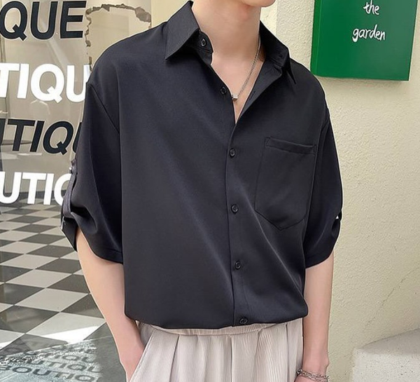 Рубашка с короткими рукавами