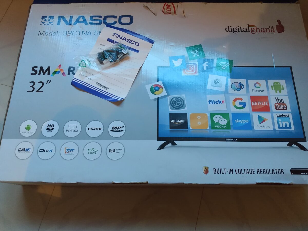 Nasco 32 inches Smart tv