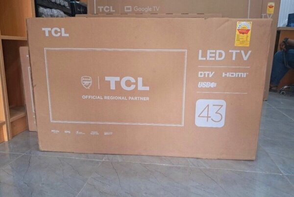 TCL 43inches television, smart