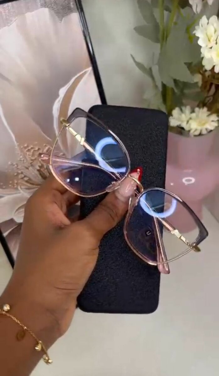 Lunettes élégantes anti-lumière bleue