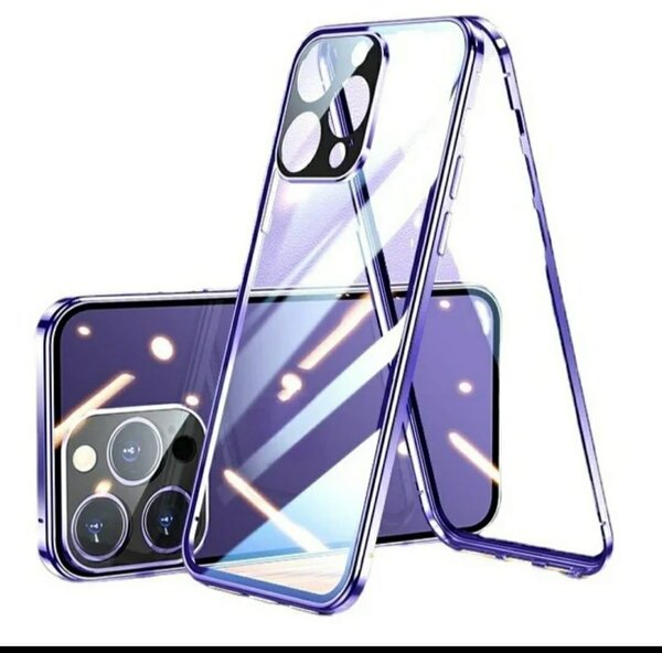 Coque magnétique double faces