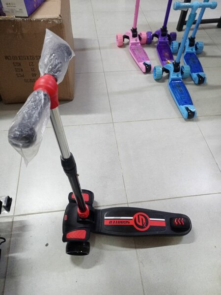 Trottinette Enfant Pliable Rouge