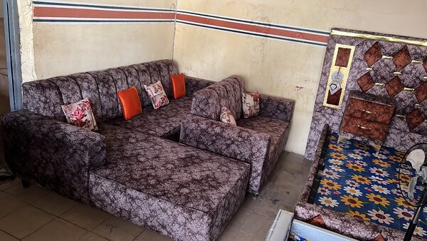 Canapé d'angle élégant