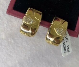Серьги золотые