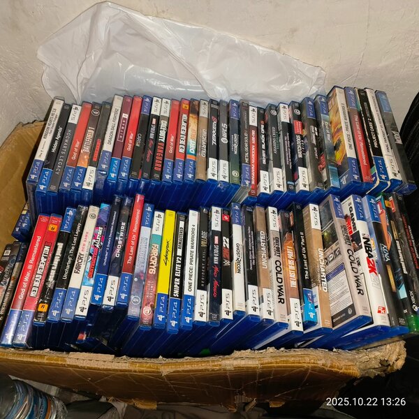 Lot de dvd PS4 Collection