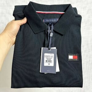 Polo homme élégant noir