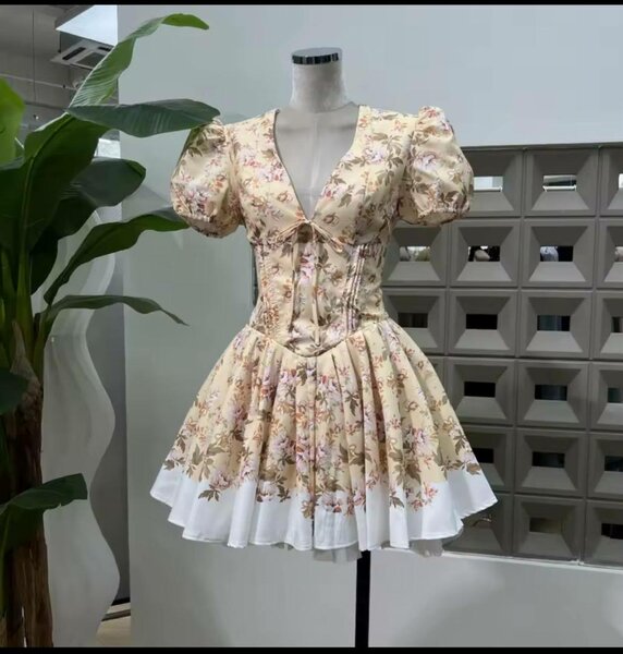 Robe d'été vintage fleurie