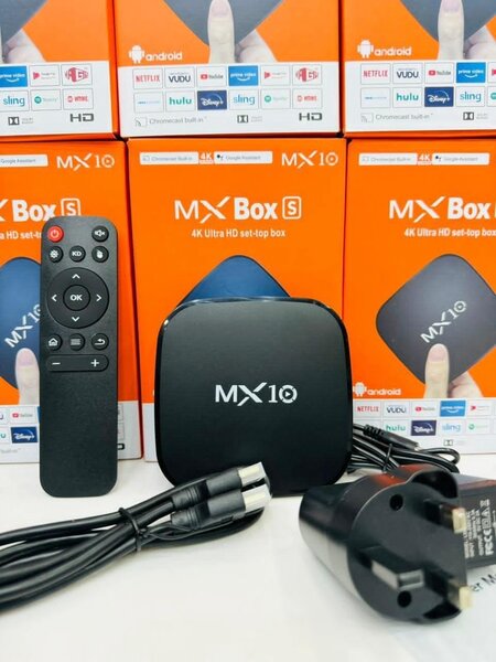 Box TV MX10 4K Ultra HD