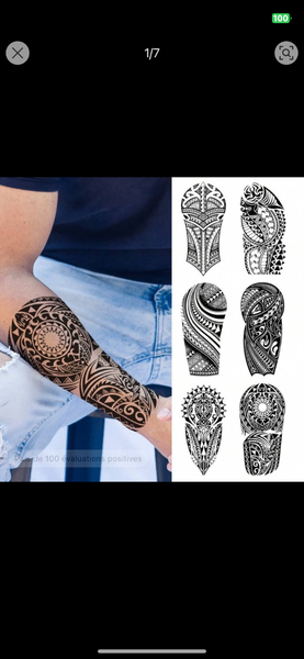 Faux tatouages temporaire