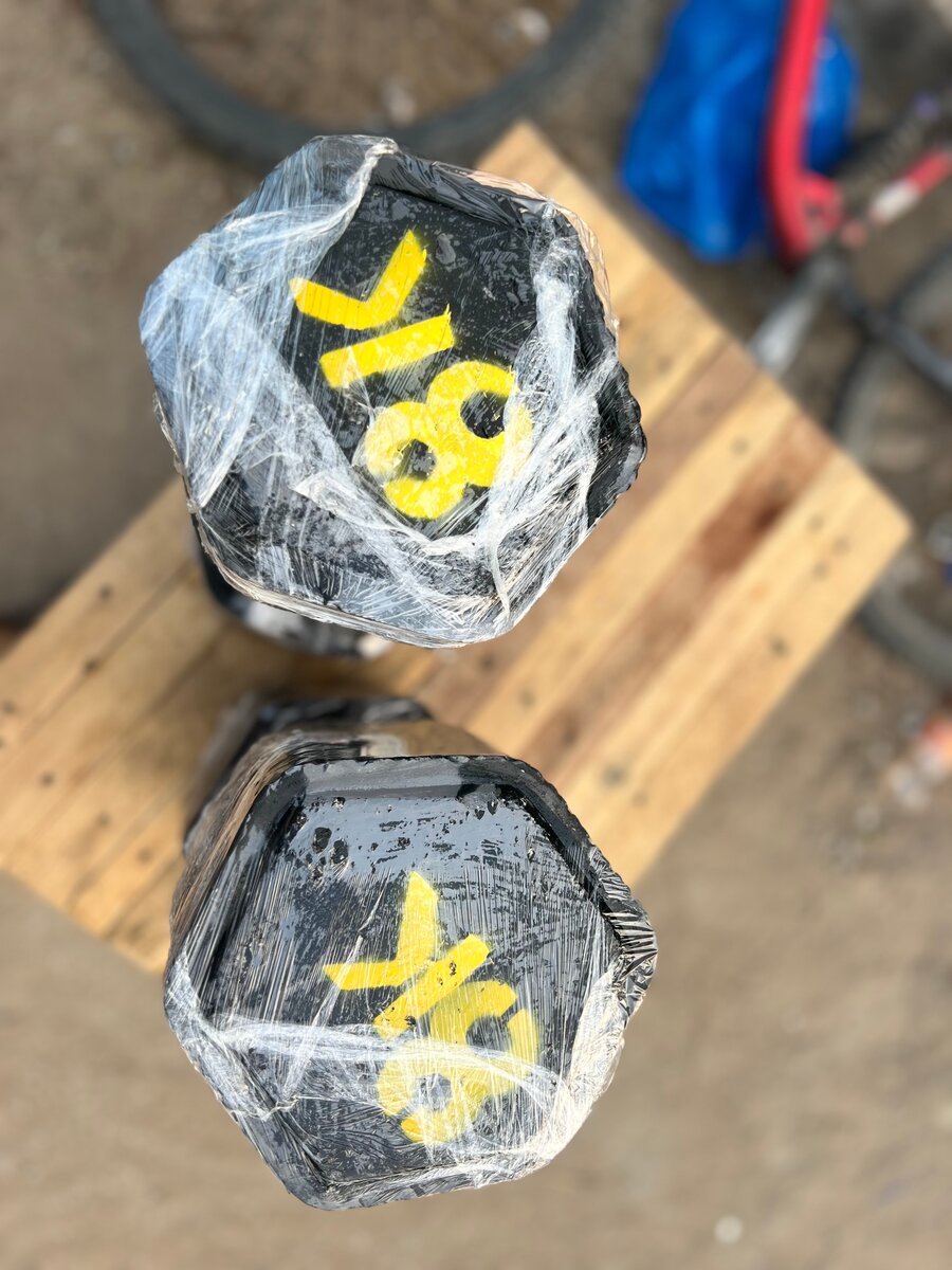 Poids de 8 kg avec revêtement