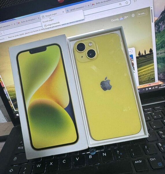iPhone 14 Jaune Neuf