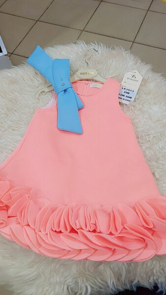 Robe rose chic fille