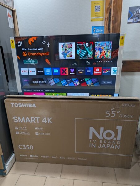 Téléviseur Toshiba 55'' 4K
