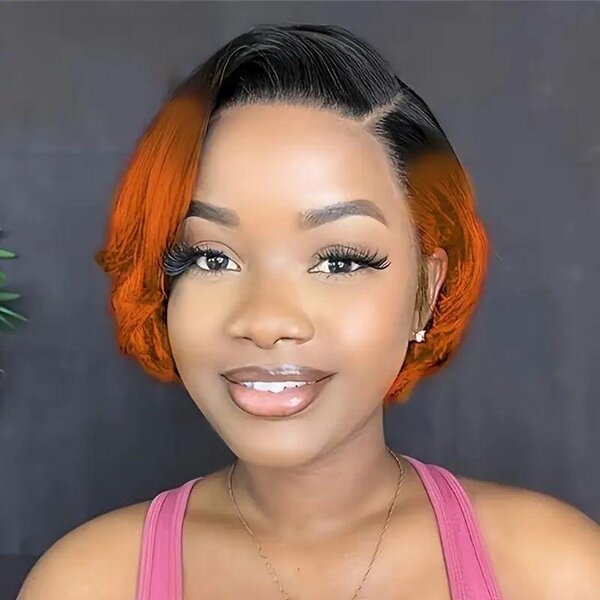 Perruque Courte en Dentelle