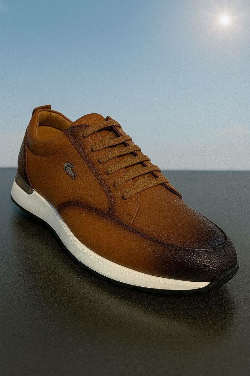 Chaussures de sport en cuir élégantes