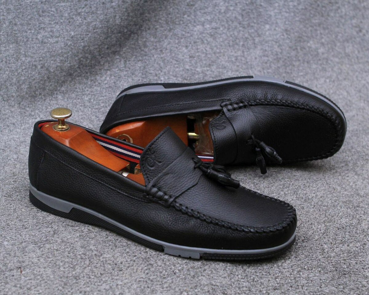 Mocassins en cuir pour hommes