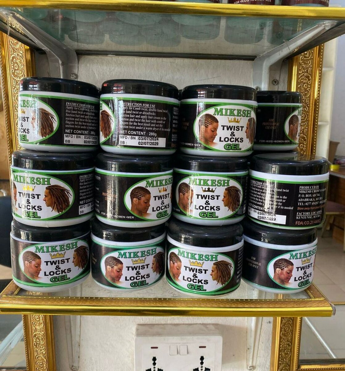 Mikesh hair cream and shampoo