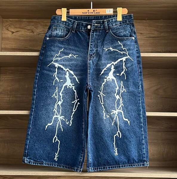 3 QUARTERS BAGGY SHORTS