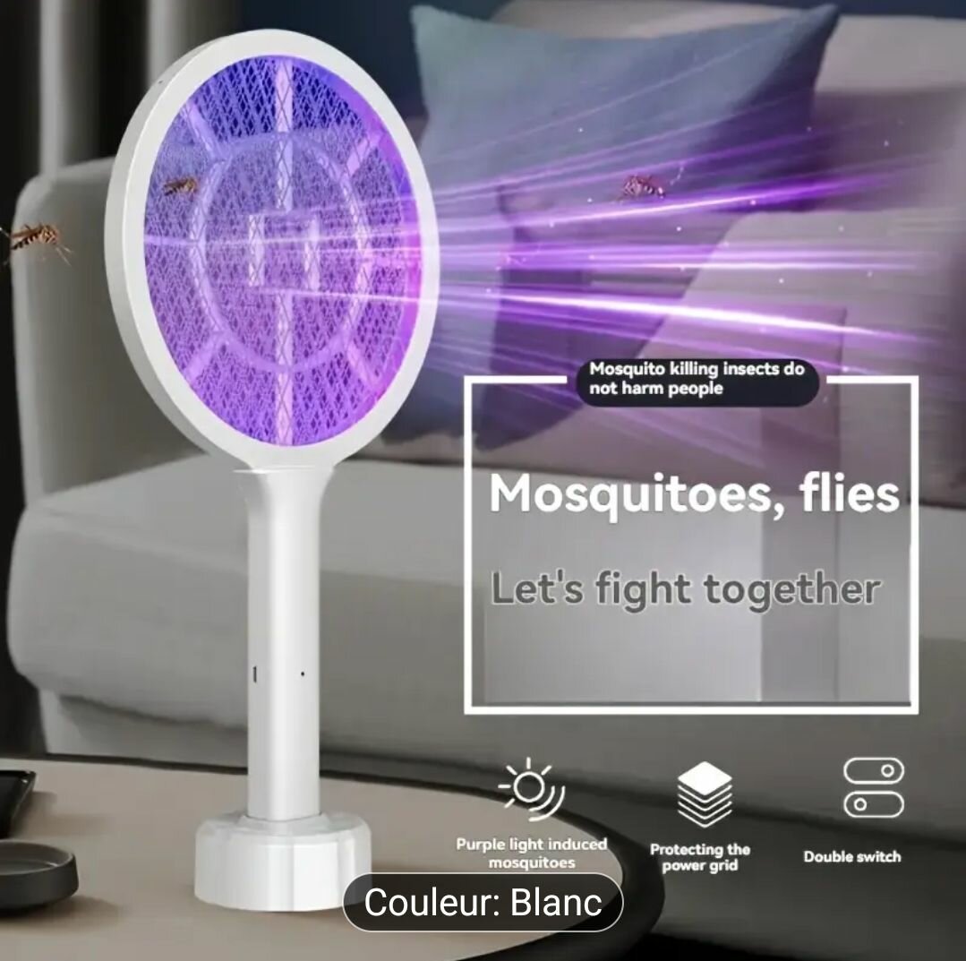 Lampe anti-moustiques intelligente
