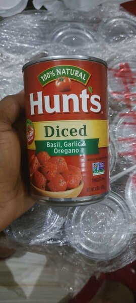 Hunts and Happy Harvest Can tomato