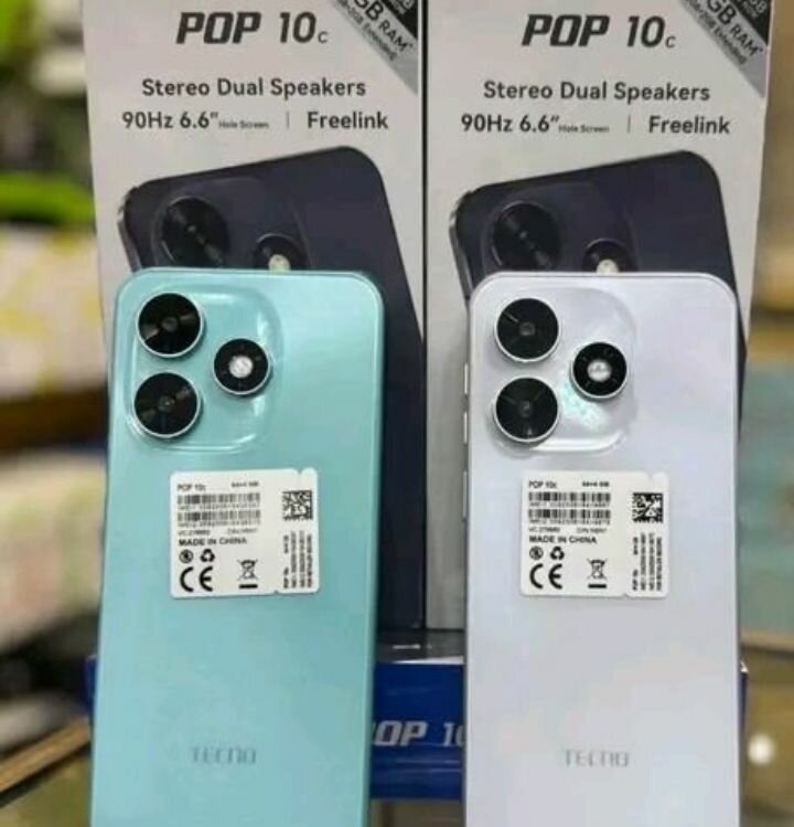 Tecno Pop 10c 64GB Smartphone