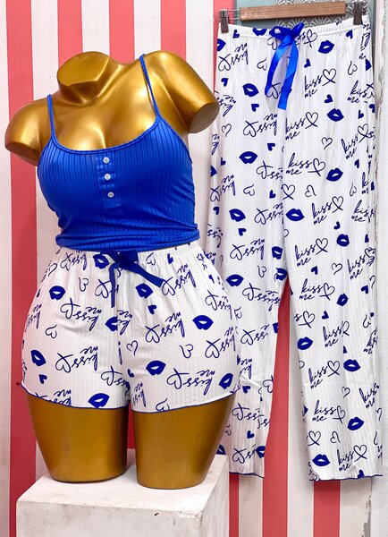 Pyjama d'été femmes "Kiss Me"