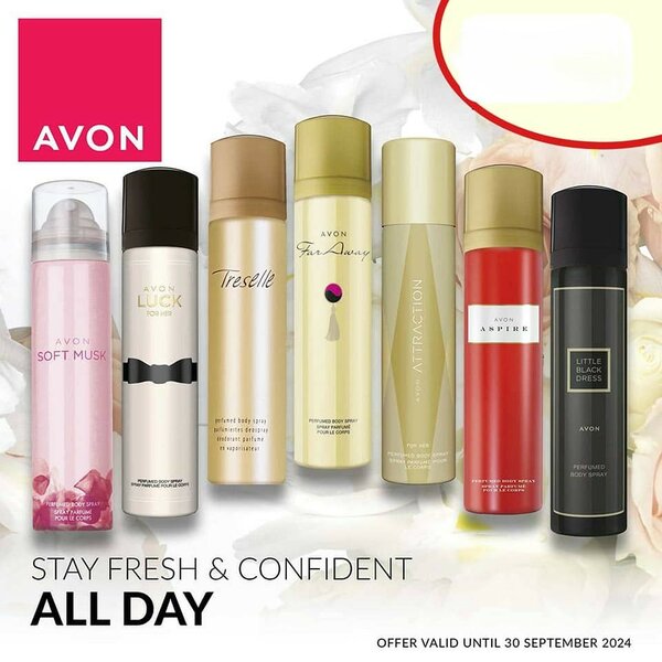 Spray corporel parfumé