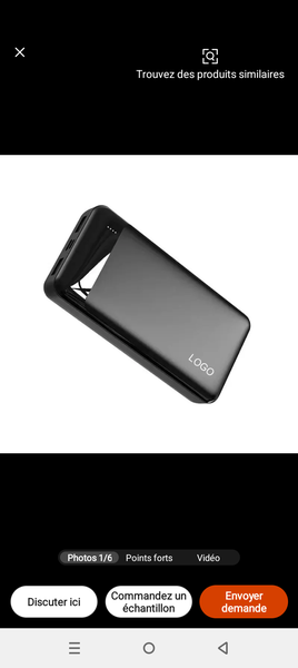 Chargeur Portable Haute Capacité