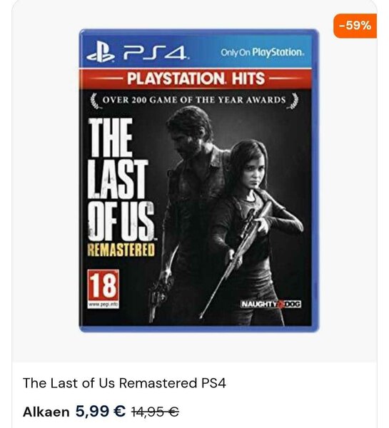 The Last of Us Remastered pour PS4