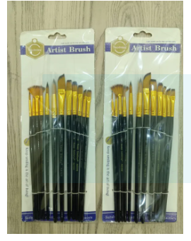 Keep smiling Mix Multi Shape 12 PC's Brush set