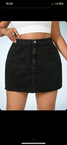 Denim skirts