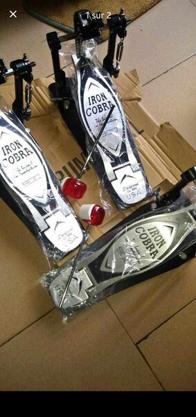 Pedale de batterie IRON COBRA