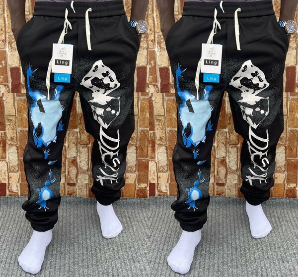 Pantalon Jogging Graphique Homme