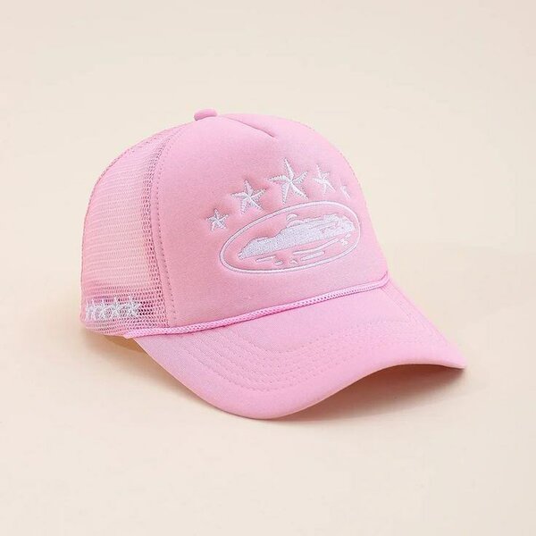 Casquette Trucker Rose Étoilée