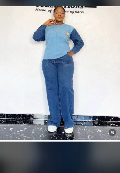 Pull-over bicolore femme