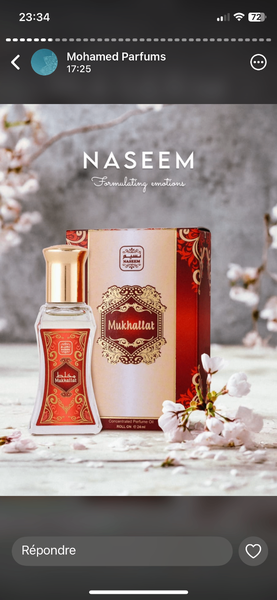 Parfum Mukhalat Naseem
