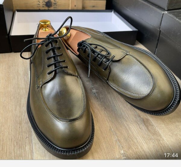 Chaussures Derby en Cuir Élégant
