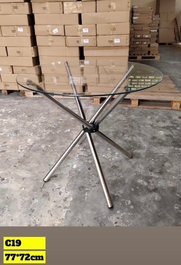 Tables basses en verre moderne