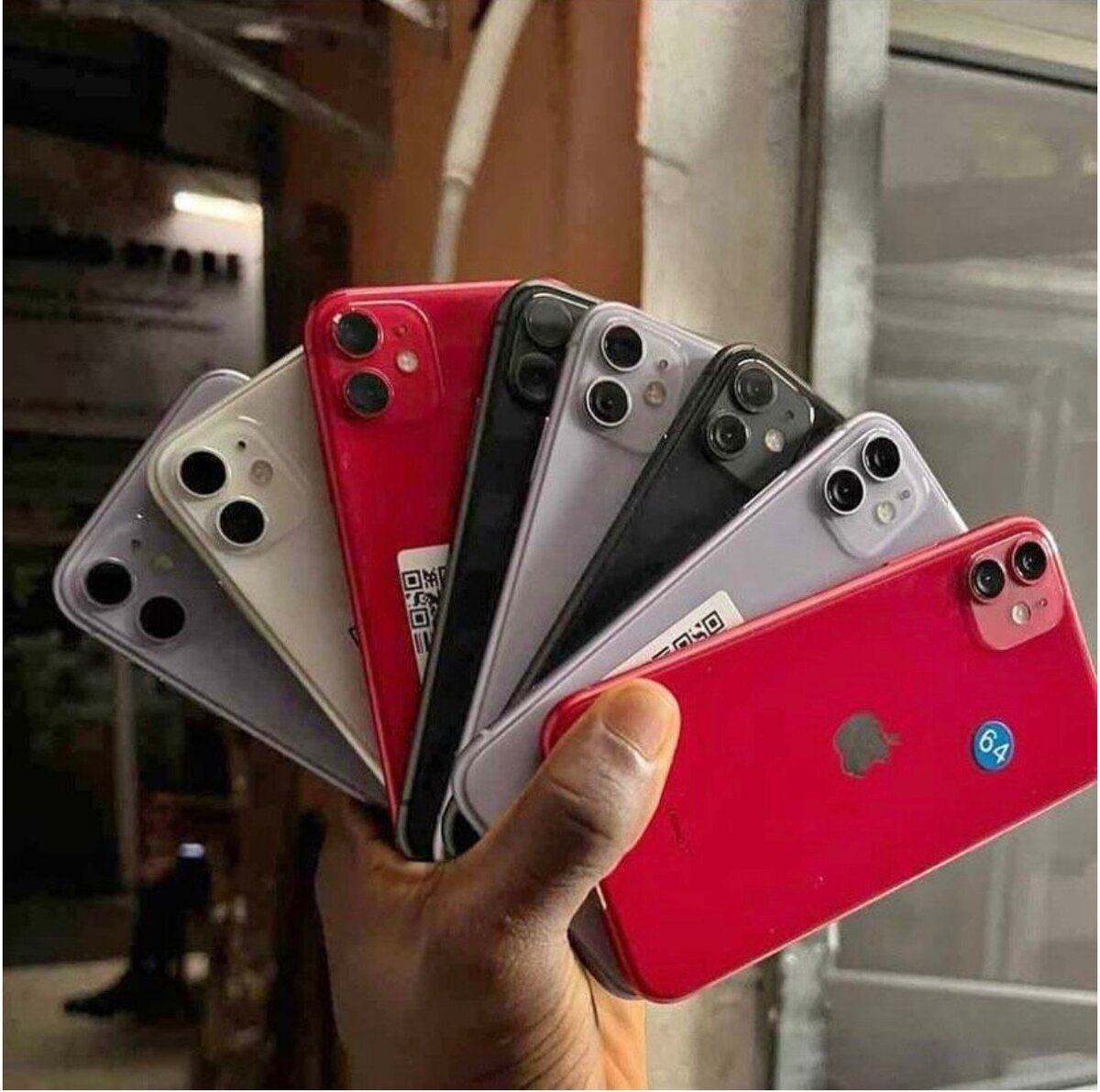 iPhone 11 64gig and 128 two sim available